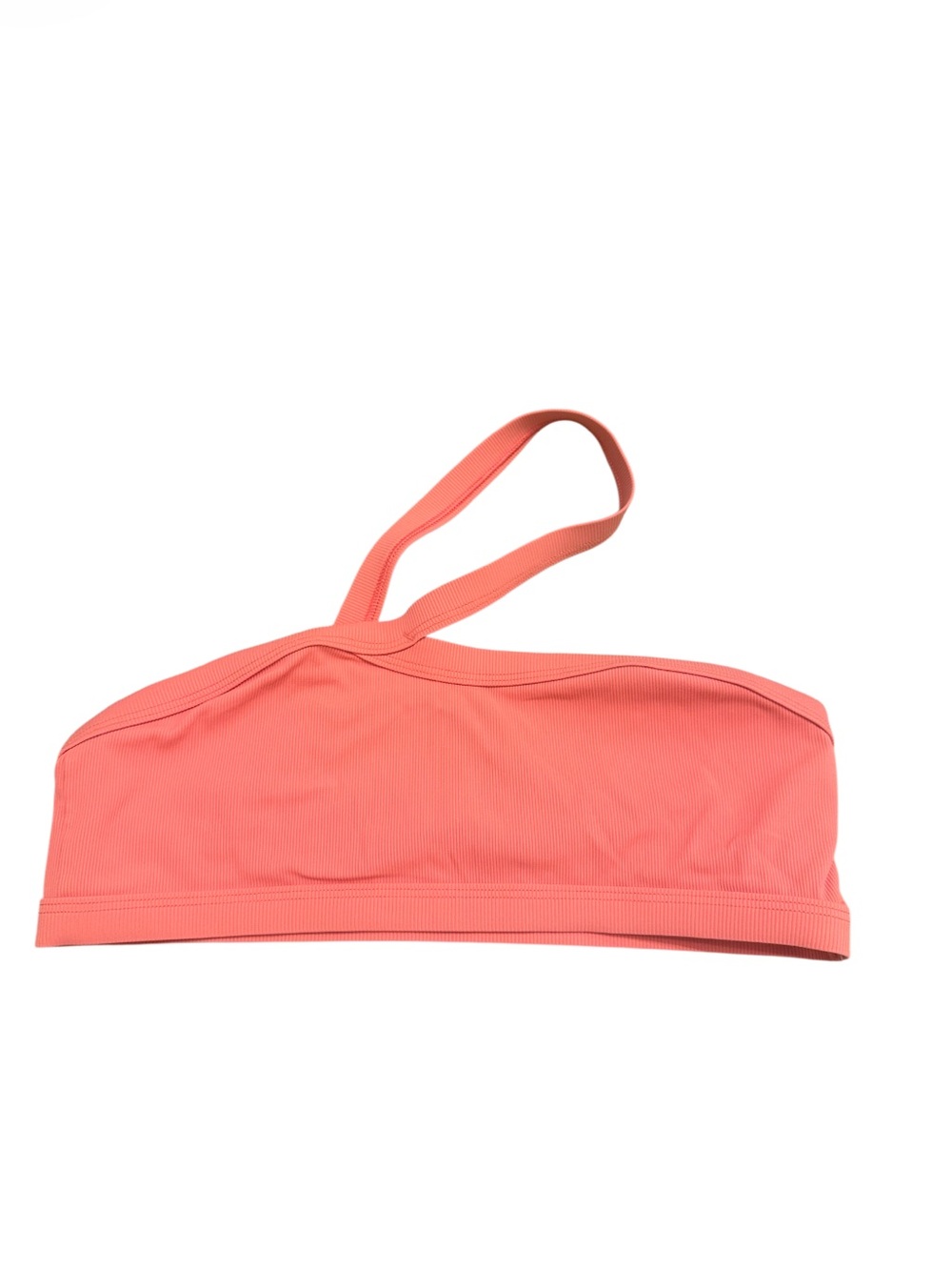 GNASH swim X Urban Outfitters Bandeau Bikini Top Coral/Orange Size 6 EUC